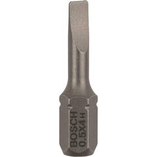 Bosch S Bits S0.5x4.0 3-pak 25mm