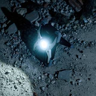 LED arbejdslampe 15 W Akku med powerbank