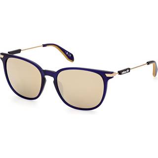Adidas Originals OR0074 91G 55 Solbriller Mænd Blue - Opal Blue - 55mm
