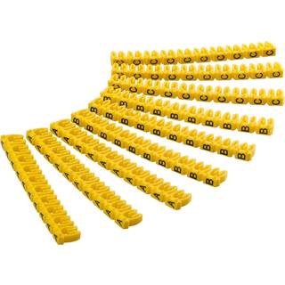 ABC kabelmarkering til 2.5-4.0 mm. kabler, 100-pak