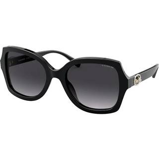 Coach HC8295 L1147 50028G 56 Solbriller Kvinder Black - Black - 56mm