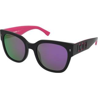 Dsquared2 ICON 0005/S 3MR/TE 53 Solbriller Kvinder Black - Black - 53mm