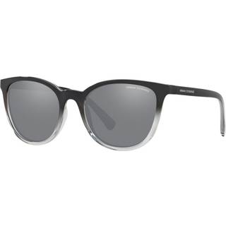 Armani Exchange AX4077SF Asian Fit 82556G 56 Solbriller Kvinder Black - Black - 56mm