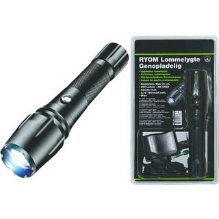 Ryom Lommelygte Genopl. 300 lumen