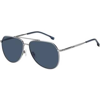 BOSS Boss 1447/S R81/A9 61 Solbriller Mænd Silver - Matte Ruthenium Silver - 61mm