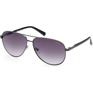 Guess GU00043 08B 62 Solbriller Mænd Grå - Shiny Anthracite Grey - 62mm