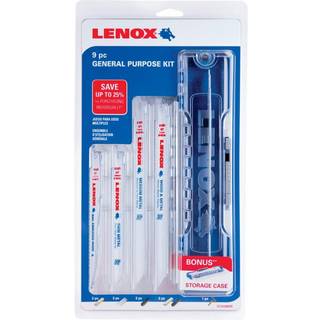 Lenox bajonetsavklingesæt 152-229mm 9 styk VVS og elektrikersæt 121439KPE