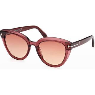 Tom Ford FT0938 TORI 69T 53 Solbriller Kvinder Burgunder - Transparent Burgundy - 53mm