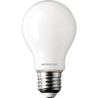 Outlet: Nielsen Dæmpbar Mat E27 LED Pære På 7W i 2700K, Ra90