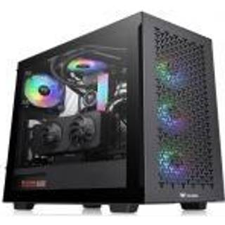 Thermaltake V Series V350 TG ARGB Air - Kabinet - Tower - Sort