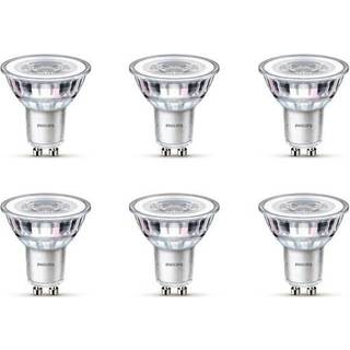 Fordelspakke 6x Philips LED Spot GU10 PAR16 4W 255lm 36D - 827 Ekstra Varm Hvid