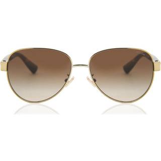 Coach HC7111 L1128 900513 57 Solbriller Kvinder Guld - Shiny Light Gold - 57mm