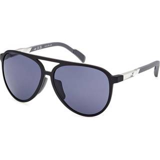 Adidas SP0060 02A 58 Solbriller Mænd Black - Matte Black - 58mm
