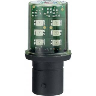 Schneider Diodelampe ba15d rød 24v