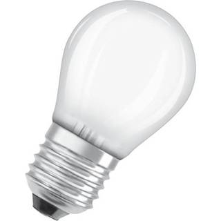 OSRAM LED LAMP RUND MATTE (25) E27 VARM HVID