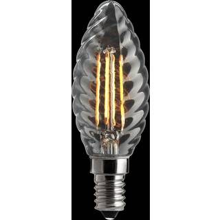 Kertepære - Snoet - LED - E14 - 4w - 3 Trins - 2200K - Unison