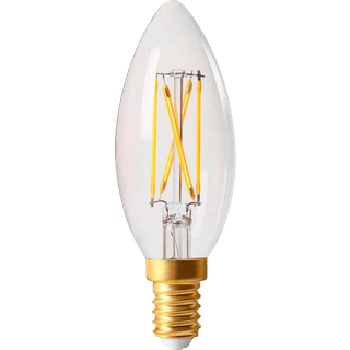 LED 3-step mem E14 35mm - Transparent