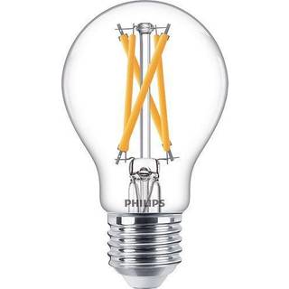 Philips Led Pære 60w 1 Pak Std E27, Klar, Varmgøld Dæmp ✓ På lager - klar til levering og afhentning