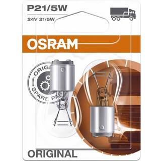 Osram Original - Metal Base - P21-5W. 24V ekstra lyslampe