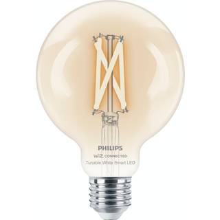 Philips smart led globepære g95 e27 60w white justerbar klar dæmpbar