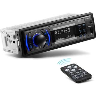 BOSS Audio 616UAB bilstereo - Single-DIN Bluetooth-hovedenhed med MP3, USB, AUX, AM/FM-radio (Ingen CD/DVD)