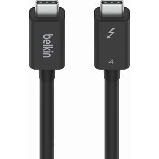 Belkin Thunderbolt 4 Kabel - Sort - 2m