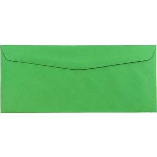 Jampapir nr. 10 Forretningsfarvede konvolutter - 4 1/8 x 9 1/2 - Gr?n genanvendt - 50/pakke