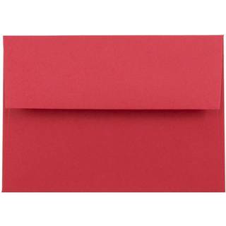 Jampapir 4bar A1 Farvede invitation Konvolutter - 3 5/8 x 5 1/8 - R?d genanvendt - 50/pakke