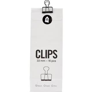 Klips, Sort 33mm