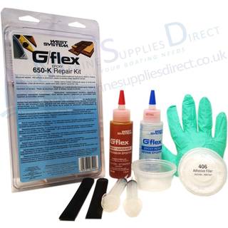 Reparationssæt båd West System G/Flex 650-K Aluminum Boat Repair Kit