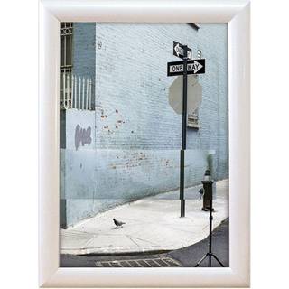 Alu Klapramme, hvid, 25 mm profil, 70 x 100 cm