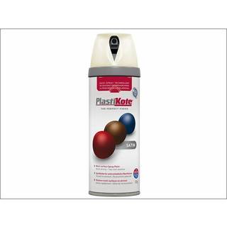 Twist &amp; spray satin modehvid plasti-kote  400ml