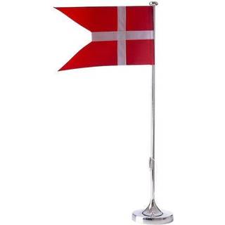 NOA Kids - Forsølvet flagstang m. rund fod i 40cm