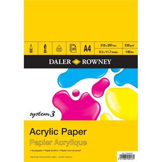 Acrylmalpapier System 3