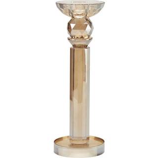 Margit Brandt krystal lysestage - amber rav