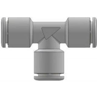 T-Stykke Push-in fitting, Ø10, Ø10, AISI316L, CE1935/2004 -NSF godkendt - FOOD