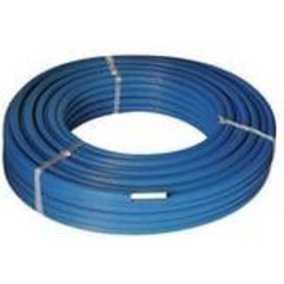 Henco Alupex-rør RIXc Ø16 x 2,0 mm x 50 m med 9 mm blå isolering - Meter pris