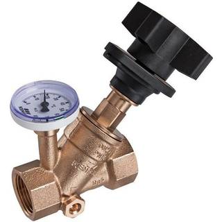 Kemper multi-fix-plus cirkulations- og reguleringsventil muffe/muffe 1 rødgods