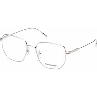 Ermenegildo Zegna EZ5222D Asian Fit 014 54 Briller Mænd Silver - Shiny Light Ruthenium Silver - 54mm