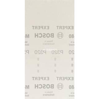 BOSCH Sæt af 10 EXPERT Slibenet til planslibere EXPERT M480 slibenet til planslibere 115 x 230 mm, G 320, 10 stk.