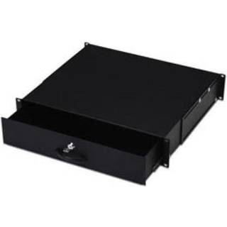Digitus DN-19 KEY-2U-SW 19 tommer Netværksskab-skuffer 2 U Sort