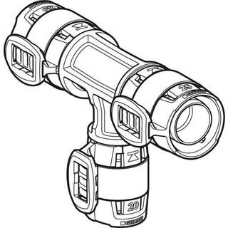 Geberit Flowfit T-Stykke 63-40-63
