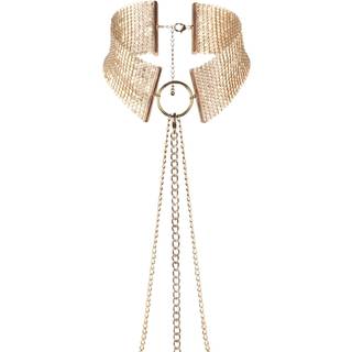 Desir Metallique Metallic Mesh Gold Collar