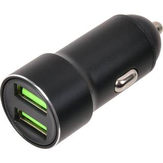 Work＞it USB-adapter med 2 udgange til cigarstik