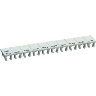 Mærke Stribe 9705A/5/10B 1-10 Hvid Wieland
