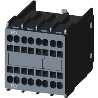 Siemens Hjælpeblok front 1no fjeder