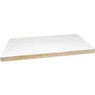 Scandi Supply FireFree B745 Brandplade, Hvid 2 sidet 1200x600x60 mm rillet