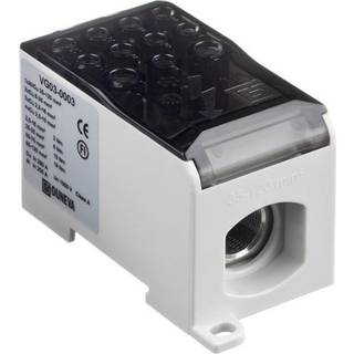 Ouneva OJL distributions blok 280A. Tilgang Al/Cu 35-120mm². Afgang Cu 2*(6-35)+5*(2,5-16)+4*(2,5-10)