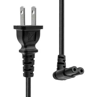 ProXtend Power Cord US type A to angled C7 2M Black