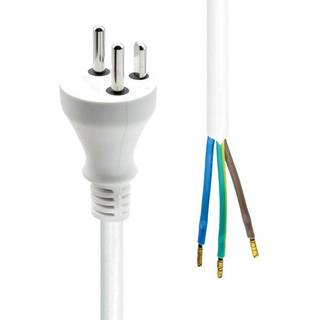ProXtend Power Cord Denmark to Open End 20M White